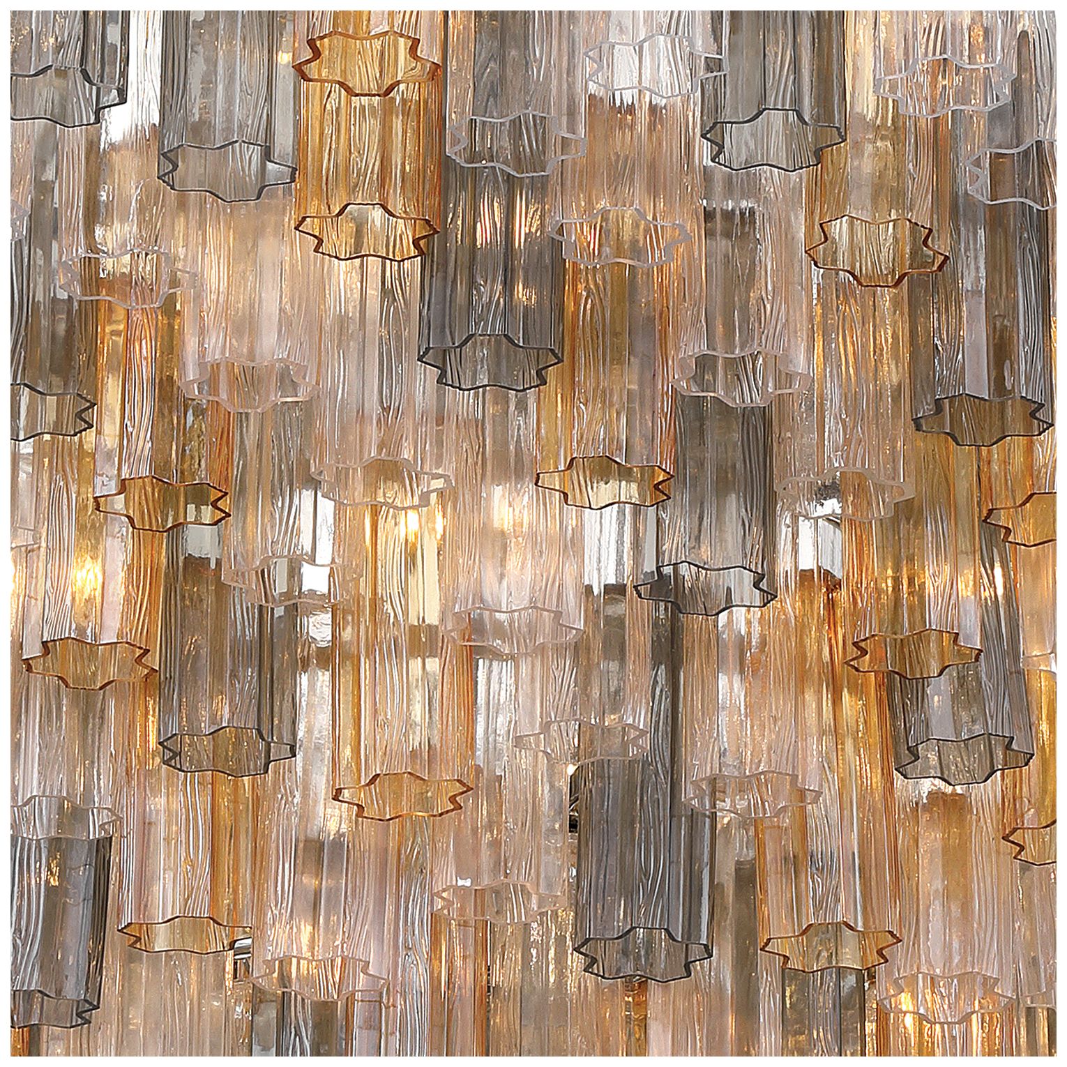 Image 5 Crystorama Addis 62'' Aged Brass Chandelier more views