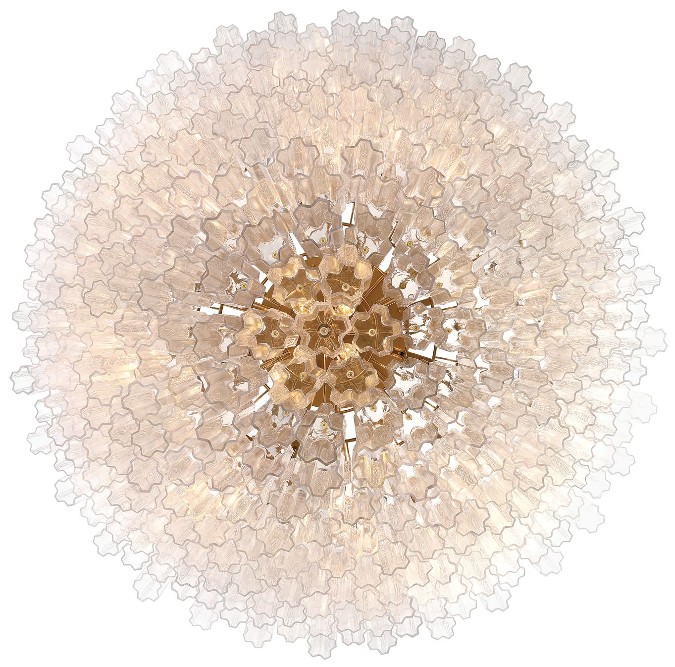 Image 4 Crystorama Addis 62'' Aged Brass Chandelier more views