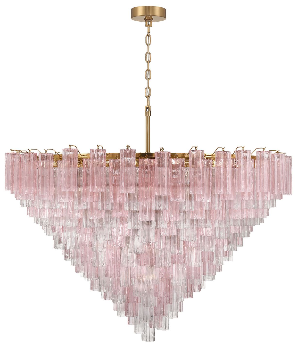 Image 3 Crystorama Addis 62'' Aged Brass Chandelier more views