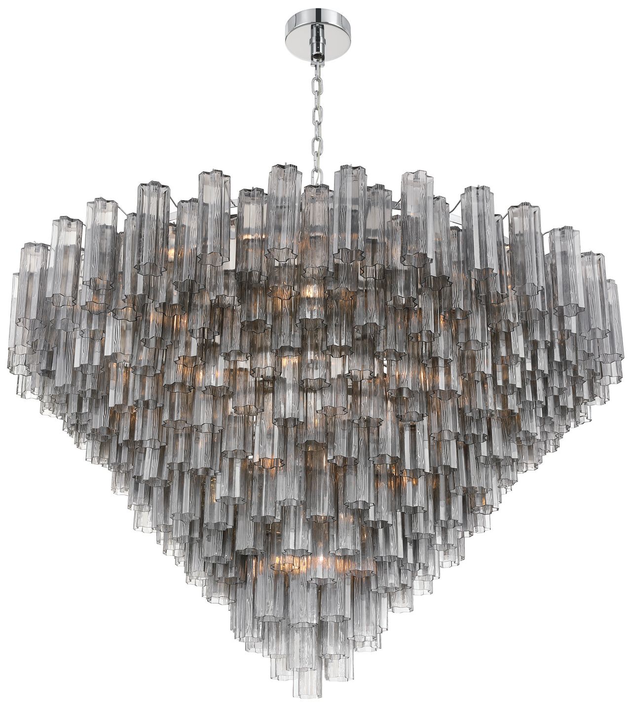 Image 3 Crystorama Addis 62'' Polished Chrome Chandelier more views