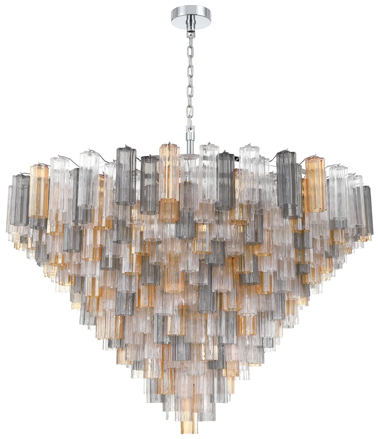 Image 2 Crystorama Addis 62in.  Polished Chrome more views