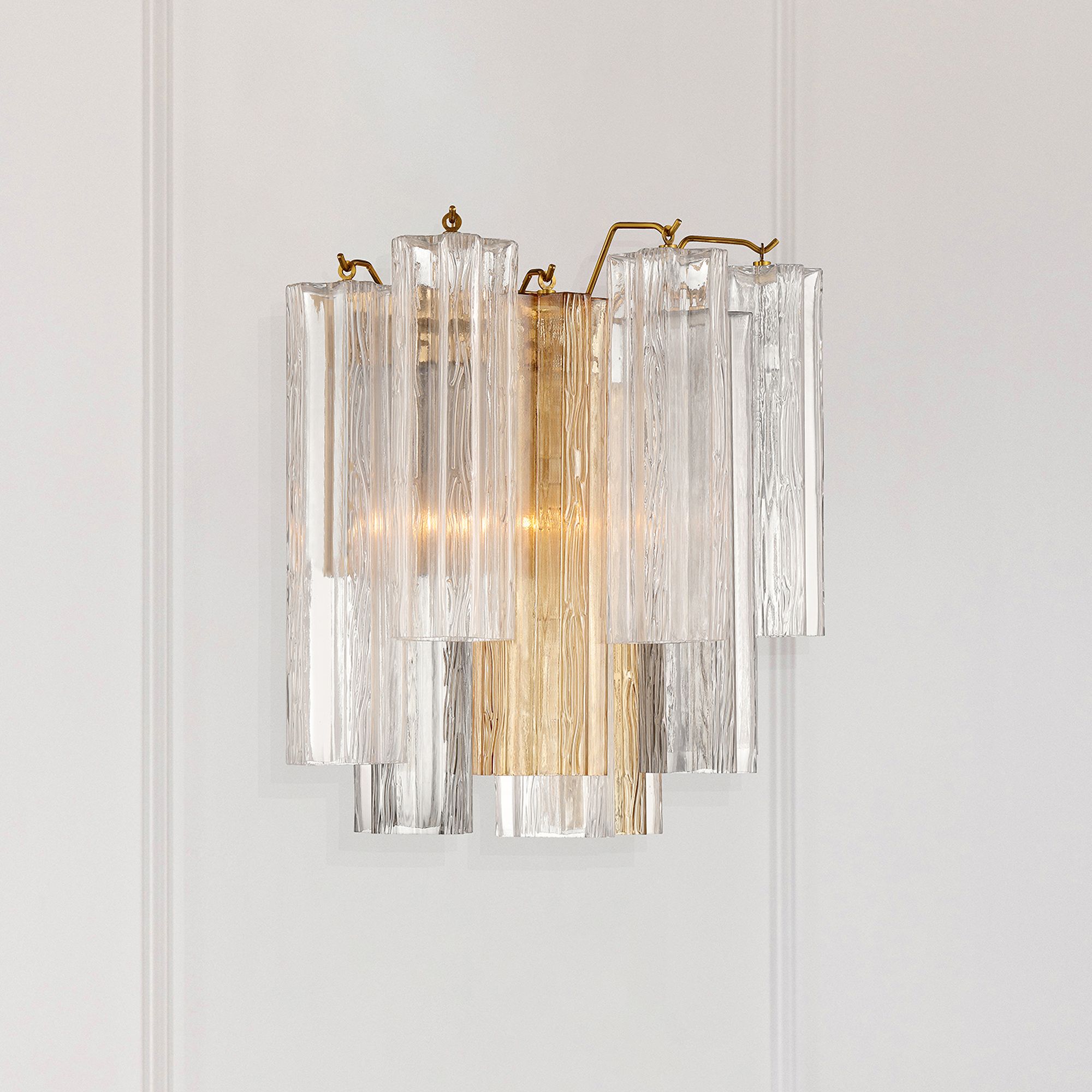 Crystorama Addis Brass - Antique Brass Collection