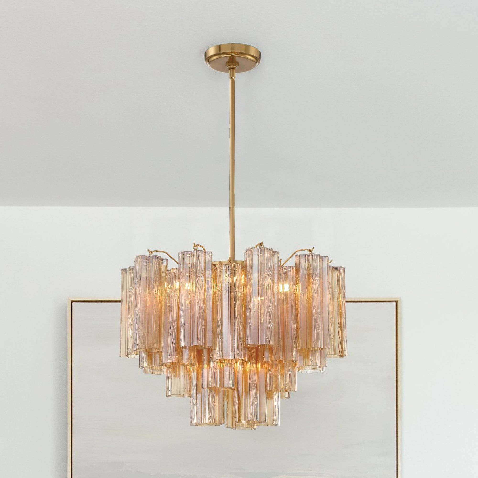 Crystorama Addis Brass - Antique Brass Collection