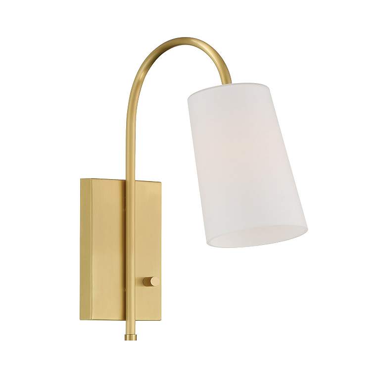 Image 2 Crystorama Alexa 18 1/2" High Aged Brass Wall Sconce more views