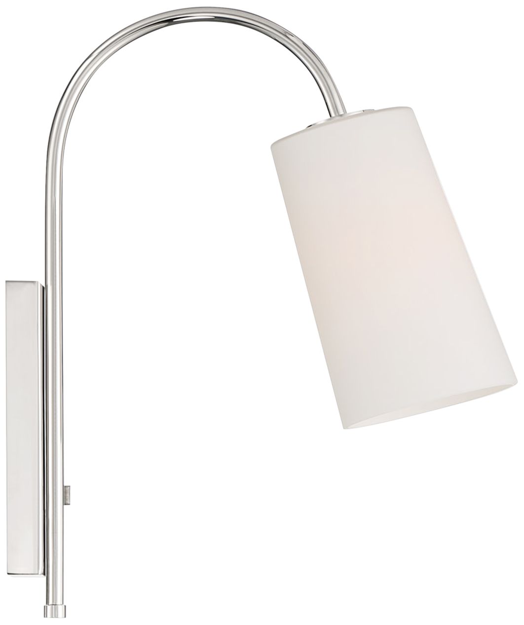 Image Crystorama Alexa 18 1/2" High Polished Nickel Wall Sconce
