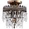 Crystorama Alhambra Collection 8" Wide Ceiling Light