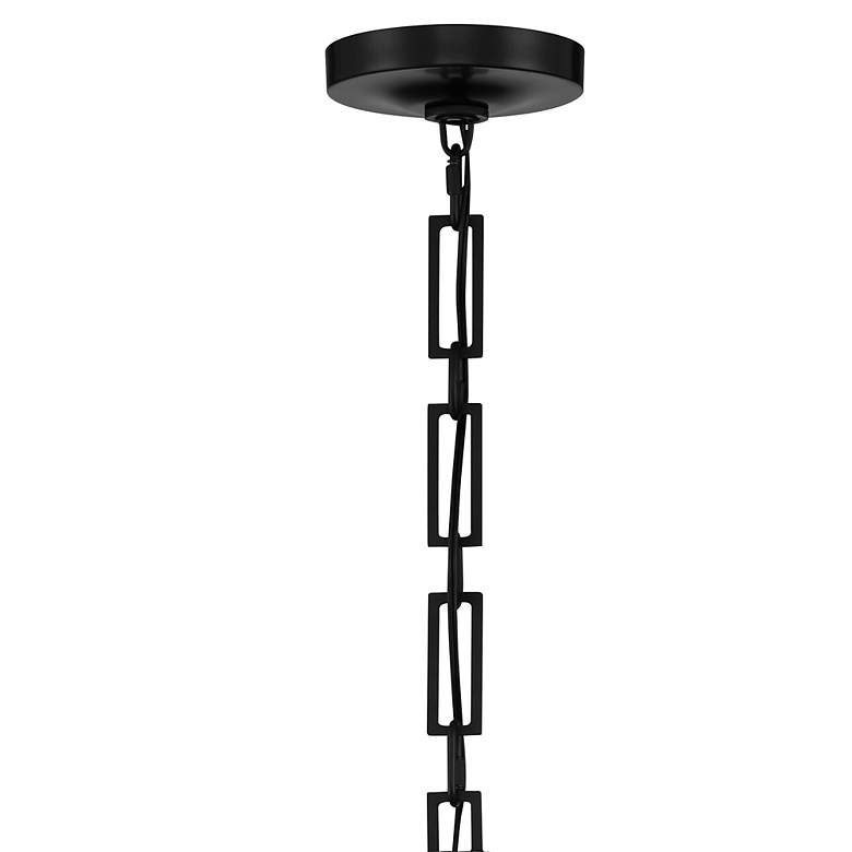 Image 4 Crystorama Alston 10" Wide Matte Black 2-Light Mini Chandelier more views
