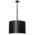 Crystorama Alston 20" Wide Matte Black 6-Light Chandelier