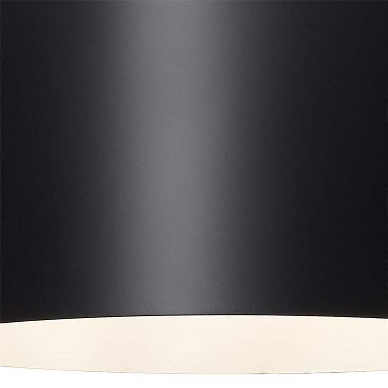 Image 3 Crystorama Alston 20 inch Wide Matte Black 6-Light Chandelier more views