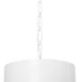 5_Crystorama Alston 20"W Matte and Gold White Pendant Light more views