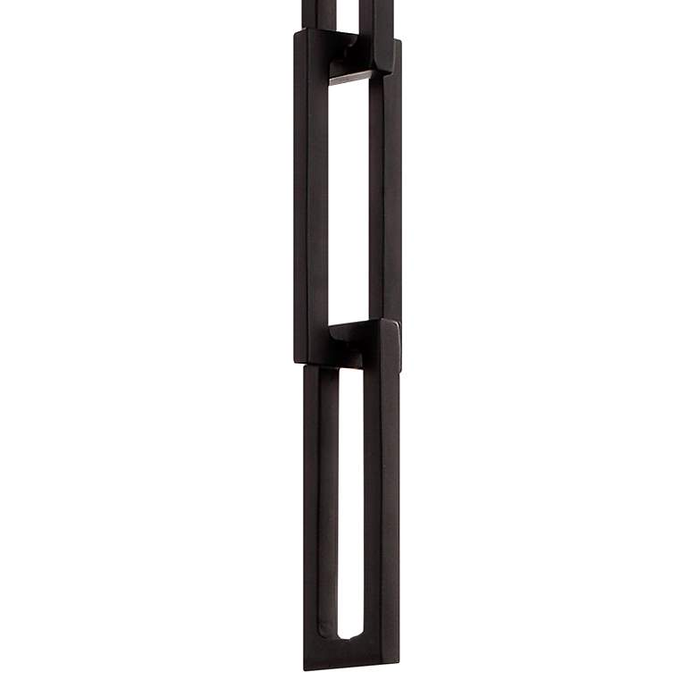 Image 3 Crystorama Alston 24 1/2 inchH Matte Black and White Wall Sconce more views