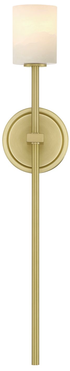 Thumbnail3 of Crystorama Aragon 4.5'' LED Soft Brass Sconce more views