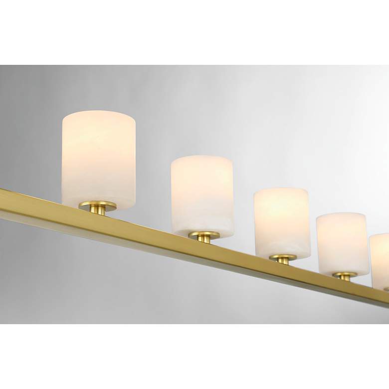Image 5 Crystorama Aragon 7 Light Soft Brass Chandelier more views