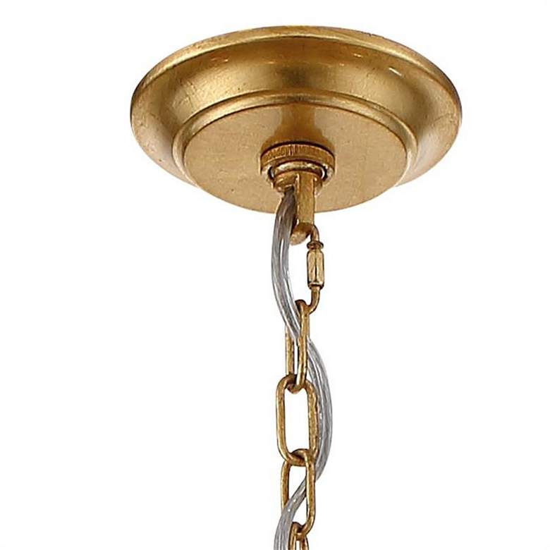 Image 5 Crystorama Arcadia 32 1/2" Wide 12-Light Antique Gold Chandelier more views