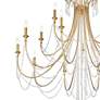 3_Crystorama Arcadia 46 1/4"W Antique Gold 15-Light Chandelier more views