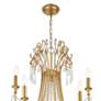 4_Crystorama Arcadia 46 1/4"W Antique Gold 15-Light Chandelier more views