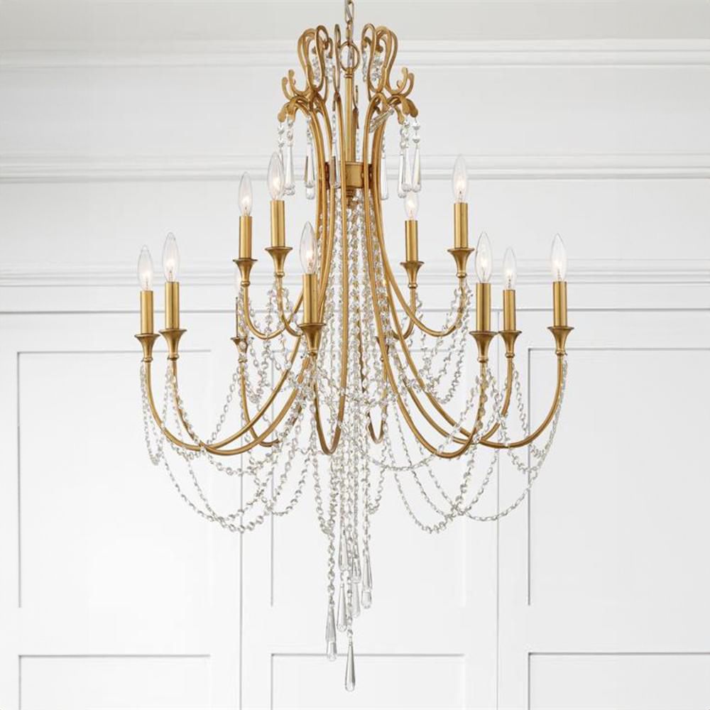 Crystorama Arcadia Gold Collection