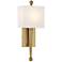 Crystorama Ardson 17 3/4" High Vibrant Gold Wall Sconce