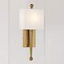 1_Crystorama Ardson 17 3/4" High Vibrant Gold Wall Sconce