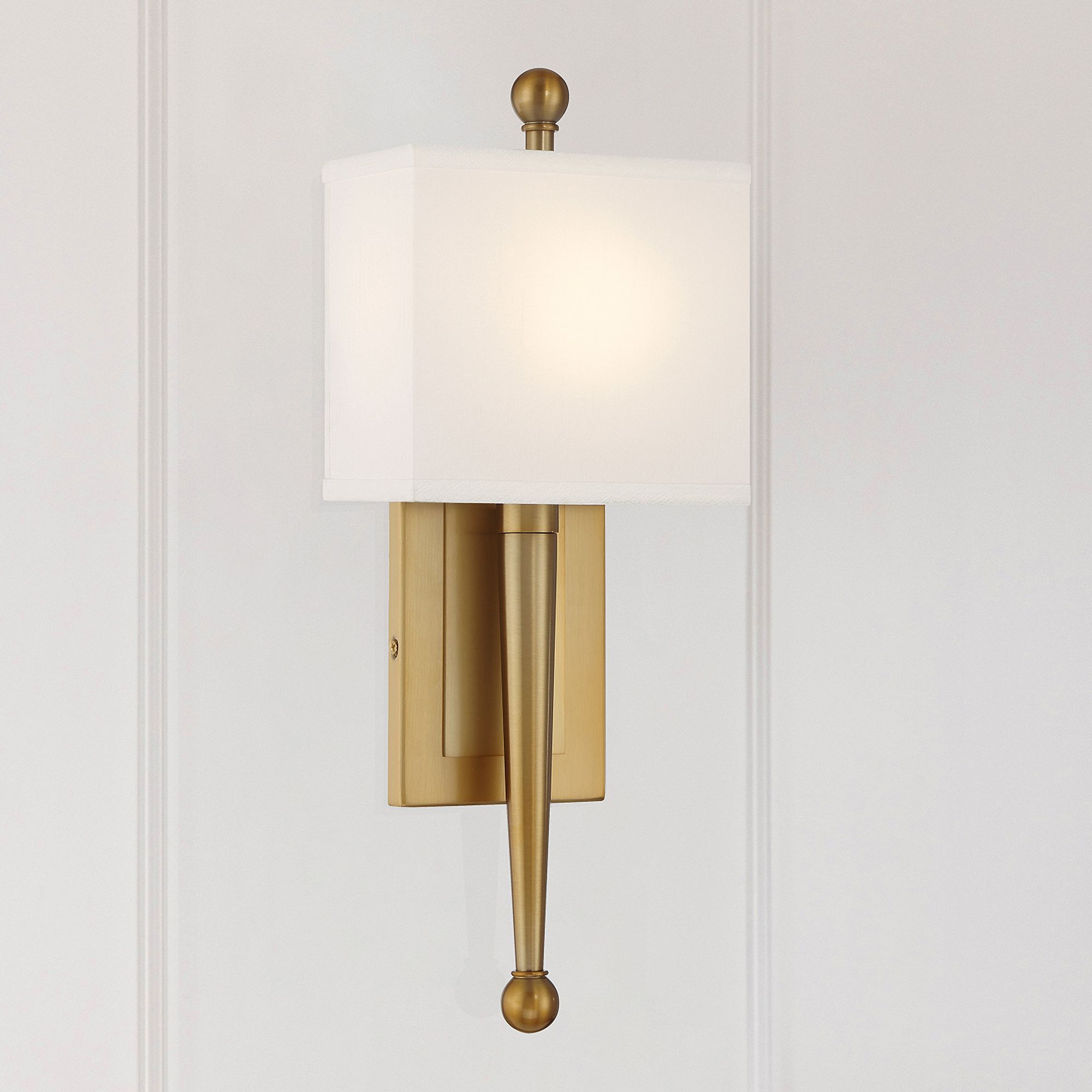 Image 7 Crystorama Ardson 17 3/4" High Vibrant Gold Wall Sconce more views