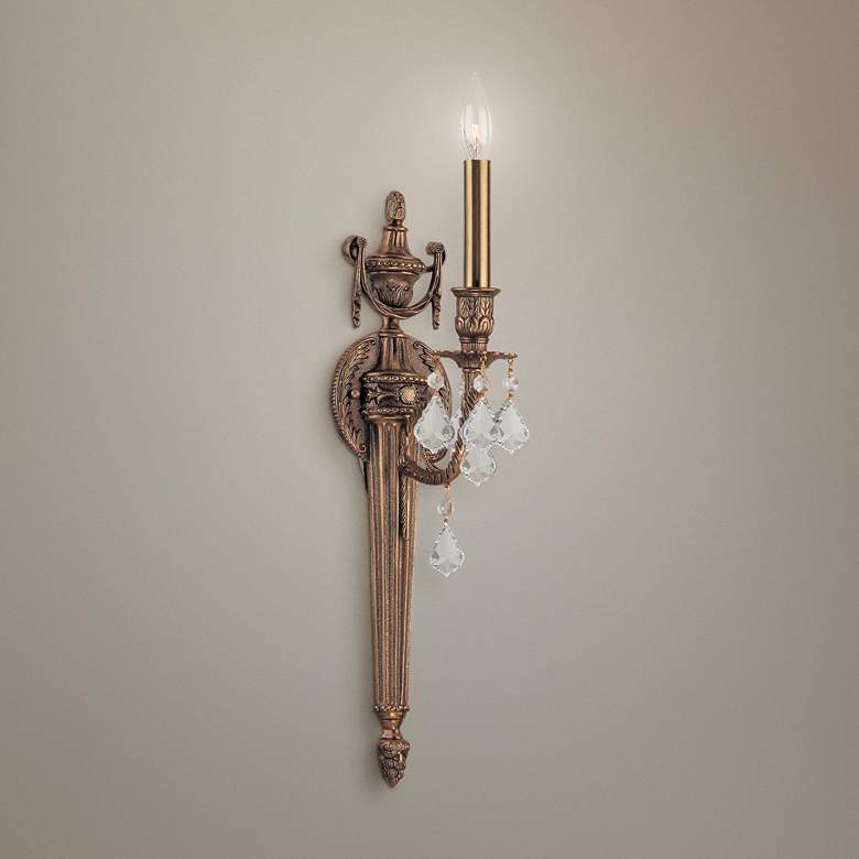 Image 1 Crystorama Arlington Collection 24 inch High Wall Sconce