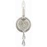 2_Crystorama Ashton 15 1/2" High Silver Sconce more views