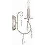 4_Crystorama Ashton 15 1/2" High Silver Sconce more views