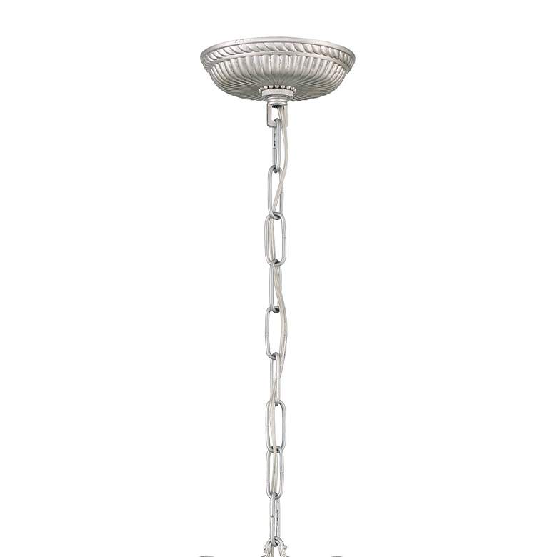 Image 7 Crystorama Ashton 16" Wide 4-Light Traditional Olde Silver Chandelier more views
