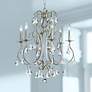 1_Crystorama Ashton 21 1/2"W Olde Silver 6-Light Chandelier