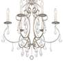 6_Crystorama Ashton 21 1/2"W Olde Silver 6-Light Chandelier more views
