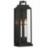 Crystorama Aspen 19" High Matte Black Outdoor Wall Light