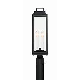 Image5 of Crystorama Aspen 4 Light Matte Black Outdoor Post more views
