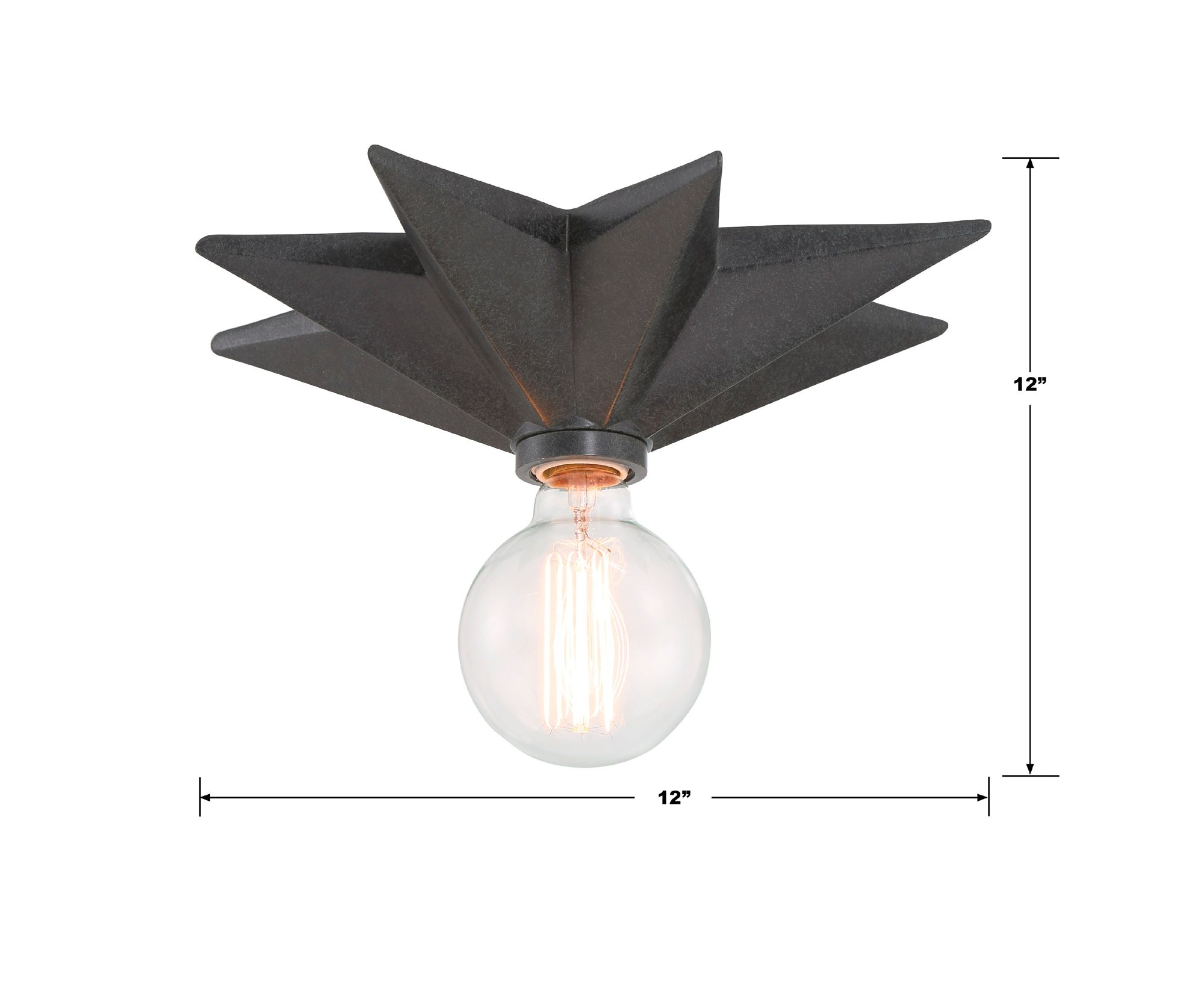 Image 3 Crystorama Astro 12'' Black Sconce more views