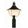 Crystorama Atlas 18 1/2"H Black and Gold Outdoor Post Light