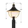 5_Crystorama Atlas 18 1/2"H Black and Gold Outdoor Post Light more views