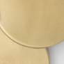 7_Crystorama Avon Aged Brass Plug-In/Hardwire Wall Lamp more views