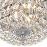 5_Crystorama Basket 10" Wide Chrome and Crystal Ceiling Light more views