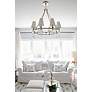 7_Crystorama Baxter 31 1/2" Wide Nickel 8-Light Chandelier more views