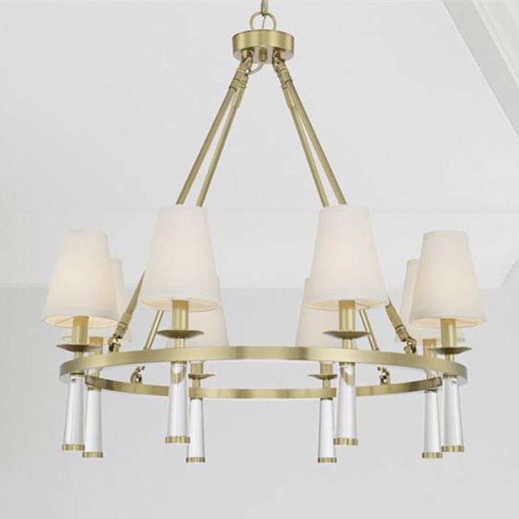 Crystorama Baxter Brass - Antique Brass Collection
