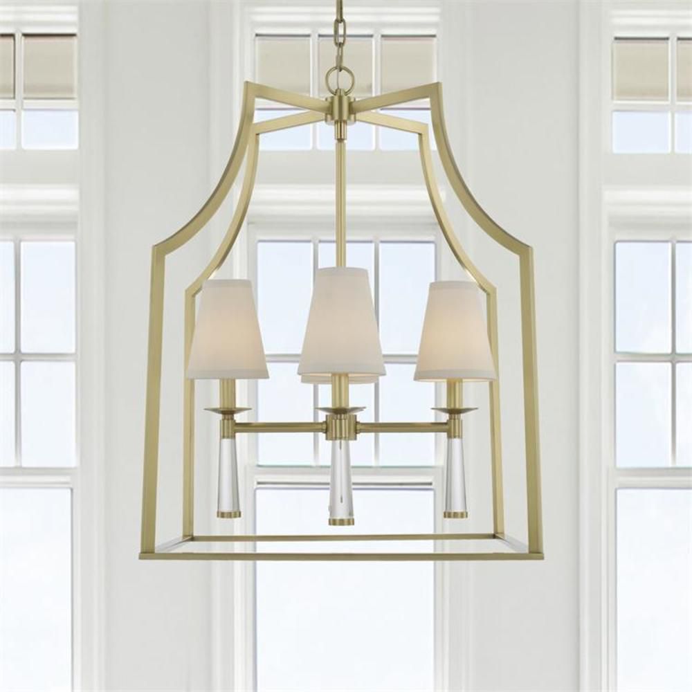 Crystorama Baxter Brass - Antique Brass Collection