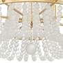 6_Crystorama Bella 26" Wide Antique Gold 8-Light Chandelier more views