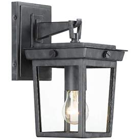 Image1 of Crystorama Belmont 11" High Graphite Outdoor Wall Light