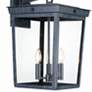 3_Crystorama Belmont 20" High Graphite 3-Light Outdoor Wall Light more views