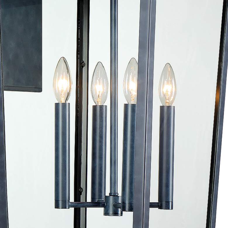 Image 3 Crystorama Belmont 26"H Graphite 4-Light Outdoor Wall Light more views