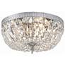 Thumbnail1 of Crystorama Big Basket 12" Wide Chrome and Crystal Ceiling Light