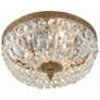 Thumbnail4 of Crystorama Big Basket Crystal 12"W Brass Ceiling Light more views