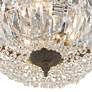 5_Crystorama Big Basket Crystal 12"W Bronze Ceiling Light more views