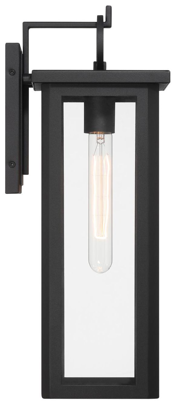Image 3 Crystorama Boadie 6.5'' LED Matte Black Outdoor Sconce more views
