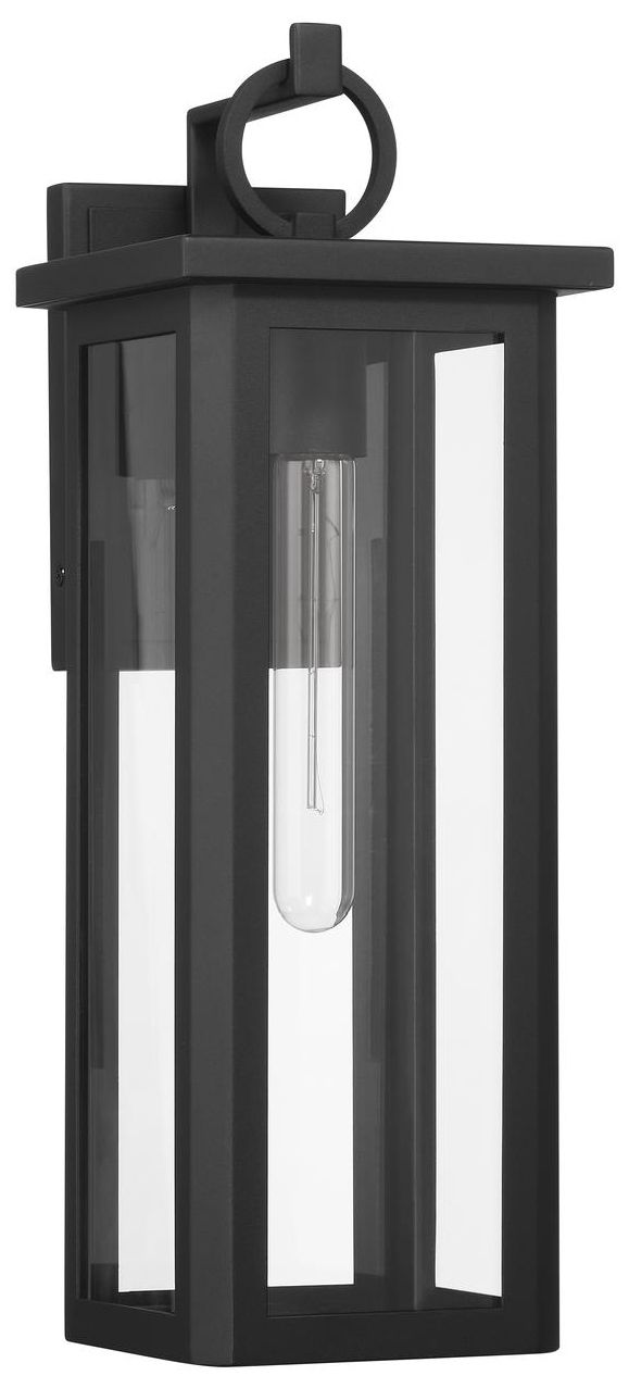 Image 4 Crystorama Boadie 6.5'' LED Matte Black Outdoor Sconce more views