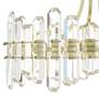 Crystorama Bolton 24 3/4"W Aged Brass and Crystal Chandelier